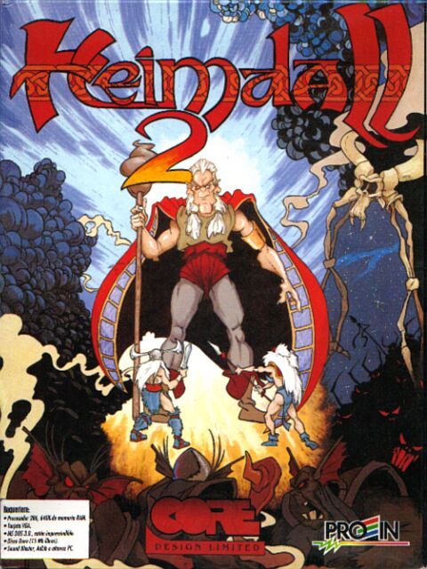Heimdall 2 box art for Amiga CD32